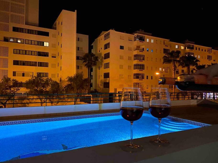 Luxury Modern Beach Apartment Quarteira Eksteriør billede